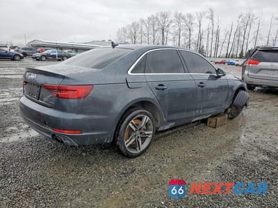Trzecie zdjęcie samochodu z tyłu: 2018 AUDI A4 PREMIUM PLUS VIN:WAUENAF48JN007822 - miniatura
