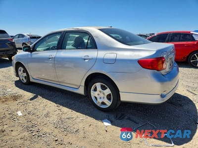 Drugie zdjęcie samochodu z przodu: 2009 TOYOTA COROLLA S VIN:1NXBU40E69Z087937 - miniatura