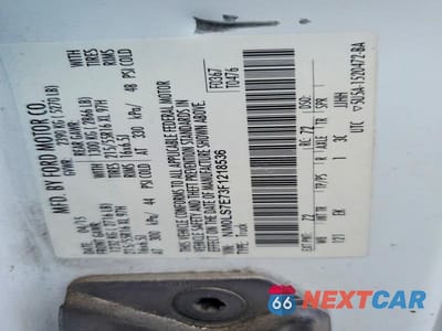 Zdjęcie 13 z 13 samochodu: 2015 FORD TRANSIT CONNECT XL REFRIGERATED DELIVERY VAN VIN:NM0LS7E73F1218536 - miniatura