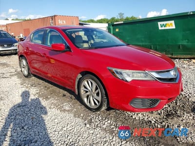 Czwarte zdjęcie samochodu z boku: 2017 ACURA ILX PREMIUM VIN:19UDE2F70HA009744 - miniatura