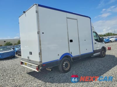 Trzecie zdjęcie samochodu z tyłu: 2021 FORD TRANSIT DELIVERY TRUCK VIN:1FDBW5Z86MKA96462 - miniatura