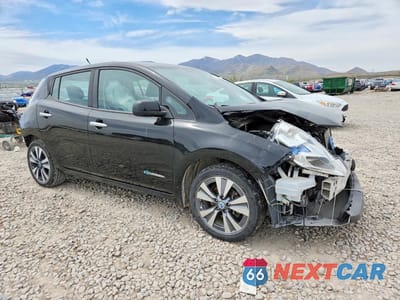 Czwarte zdjęcie samochodu z boku: 2013 NISSAN LEAF S VIN:1N4AZ0CP6DC422769 - miniatura