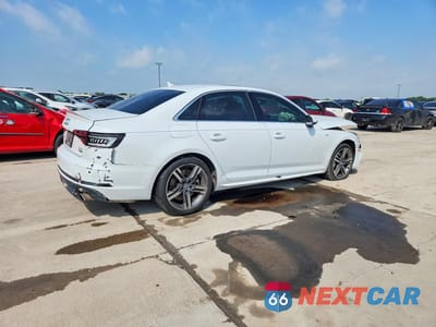 Trzecie zdjęcie samochodu z tyłu: 2018 AUDI A4 PREMIUM PLUS VIN:WAUENAF41JA074284 - miniatura