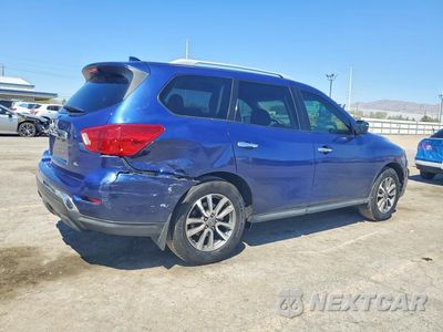 Trzecie zdjęcie samochodu z tyłu: 2019 NISSAN PATHFINDER SL VIN:5N1DR2MN6KC610930 - miniatura