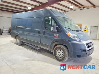 Czwarte zdjęcie samochodu z boku: 2020 RAM PROMASTER 3500 DELIVERY VAN VIN:3C6URVJG0LE136454 - miniatura