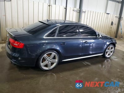 Trzecie zdjęcie samochodu z tyłu: 2014 AUDI S4 PREMIUM PLUS VIN:WAUBGAFL3EA005221 - miniatura