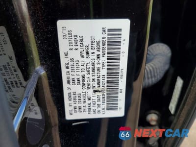 Zdjęcie 12 z 12 samochodu: 2015 ACURA TLX TECH VIN:19UUB2F53FA021438 - miniatura