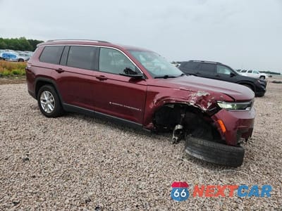 Czwarte zdjęcie samochodu z boku: 2021 JEEP GRAND CHEROKEE L LAREDO VIN:1C4RJKAG4M8168307 - miniatura