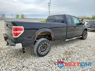 Trzecie zdjęcie samochodu z tyłu: 2012 FORD F150 SUPER CAB VIN:1FTVX1ET5CKE10781 - miniatura