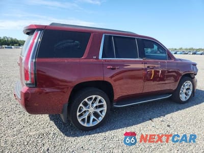 Trzecie zdjęcie samochodu z tyłu: 2018 CHEVROLET TAHOE C1500 LT VIN:1GNSCBKC9JR200446 - miniatura