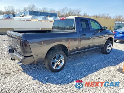 Trzecie zdjęcie samochodu z tyłu: 2018 RAM 1500 ST VIN:1C6RR7FT5JS223087 - miniatura