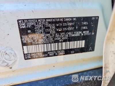 Zdjęcie 13 z 13 samochodu: 2019 TOYOTA RAV4 LE VIN:2T3H1RFV7KC021077 - miniatura