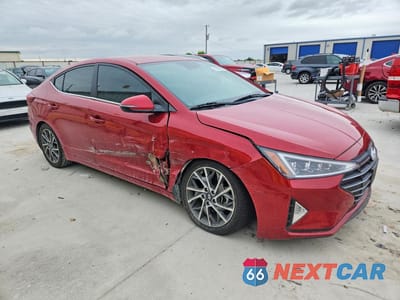 Czwarte zdjęcie samochodu z boku: 2020 HYUNDAI ELANTRA LIMITED VIN:KMHD84LF6LU036690 - miniatura