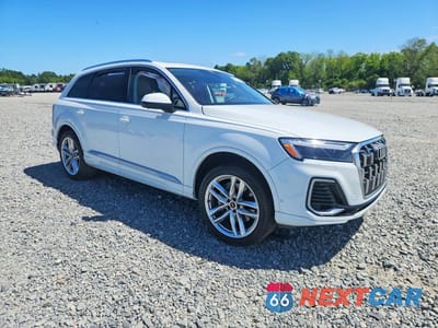 Czwarte zdjęcie samochodu z boku: 2025 AUDI Q7 PREMIUM PLUS VIN:WA1LVBF70SD028661 - miniatura