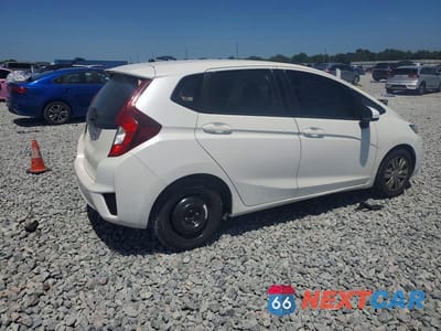 Trzecie zdjęcie samochodu z tyłu: 2017 HONDA FIT LX VIN:JHMGK5H55HS021818 - miniatura