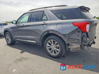 Drugie zdjęcie samochodu z przodu: 2021 FORD EXPLORER XLT VIN:1FMSK8DH6MGA41615 - miniatura
