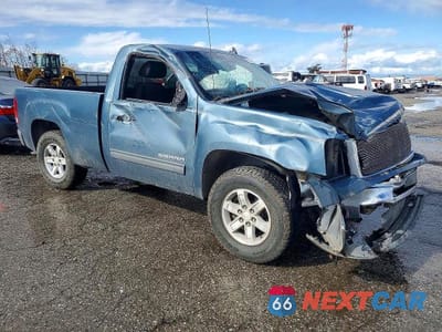 Czwarte zdjęcie samochodu z boku: 2011 GMC SIERRA C1500 SLE VIN:1GTN1VE02BZ181769 - miniatura