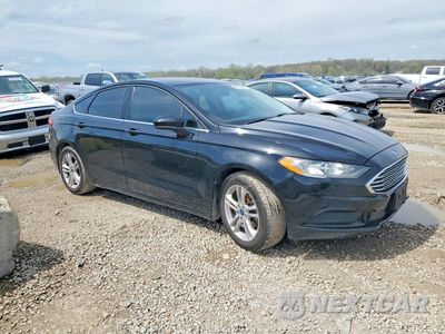 Czwarte zdjęcie samochodu z boku: 2018 FORD FUSION SE VIN:3FA6P0HD5JR267641 - miniatura