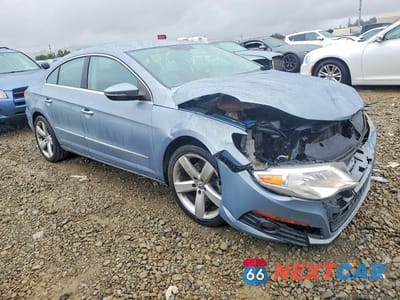Czwarte zdjęcie samochodu z boku: 2012 VOLKSWAGEN CC LUXURY VIN:WVWHP7AN2CE507359 - miniatura