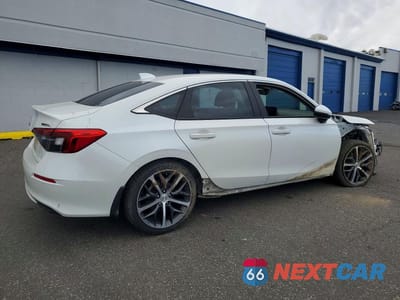 Trzecie zdjęcie samochodu z tyłu: 2024 HONDA CIVIC TOURING VIN:2HGFE1F98RH310611 - miniatura