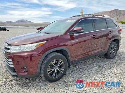 2019 TOYOTA HIGHLANDER HYBRID LE 5TDBGRFH8KS076345 - główne zdjęcie licytacji z USA - miniatura