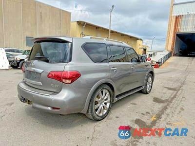 Czwarte zdjęcie samochodu z boku: 2014 INFINITI QX80 BASE VIN:JN8AZ2NE0E9068221 - miniatura