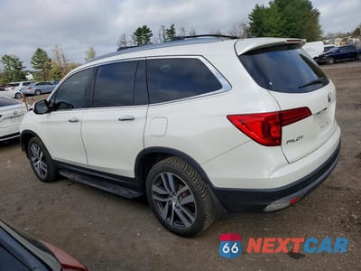 Drugie zdjęcie samochodu z przodu: 2018 HONDA PILOT ELITE VIN:5FNYF6H0XJB003385 - miniatura