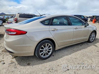 Trzecie zdjęcie samochodu z tyłu: 2017 FORD FUSION SE HYBRID VIN:3FA6P0LU6HR318548 - miniatura