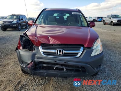 Piąte zdjęcie samochodu w środku: 2004 HONDA CR-V EX VIN:JHLRD78824C043874 - miniatura