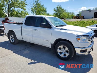 Czwarte zdjęcie samochodu z boku: 2022 RAM 1500 BIG HORN VIN:1C6RREBG0NN398431 - miniatura