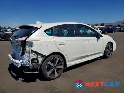 Trzecie zdjęcie samochodu z tyłu: 2019 SUBARU IMPREZA SPORT VIN:4S3GTAM64K3732207 - miniatura