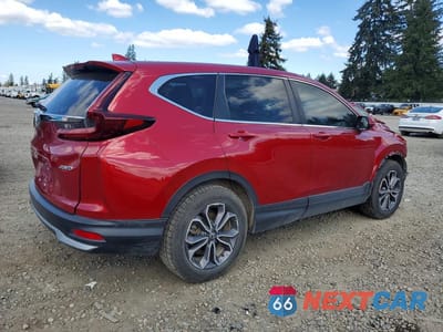 Trzecie zdjęcie samochodu z tyłu: 2022 HONDA CR-V EX VIN:5J6RW2H52NA017069 - miniatura