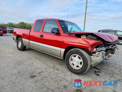Czwarte zdjęcie samochodu z boku: 2003 GMC NEW SIERRA C1500 VIN:2GTEC19V131264449 - miniatura