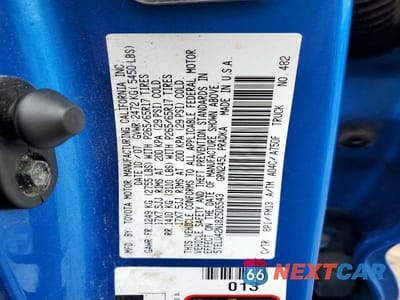 Zdjęcie 12 z 12 samochodu: 2008 TOYOTA TACOMA V6 VIN:5TELU42N18Z505543 - miniatura