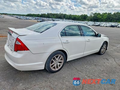 Trzecie zdjęcie samochodu z tyłu: 2012 FORD FUSION SEL VIN:3FAHP0JA1CR174918 - miniatura