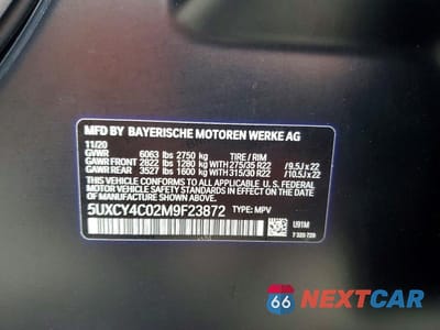 Zdjęcie 13 z 13 samochodu: 2021 BMW X6 SDRIVE 40I VIN:5UXCY4C02M9F23872 - miniatura