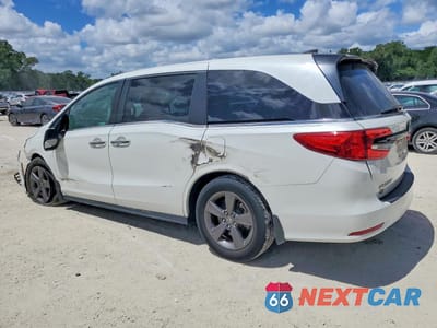 Drugie zdjęcie samochodu z przodu: 2021 HONDA ODYSSEY EX VIN:5FNRL6H52MB032893 - miniatura