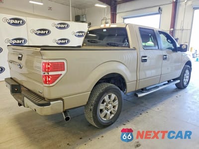 Trzecie zdjęcie samochodu z tyłu: 2010 FORD F150 SUPERCREW VIN:1FTFW1EV7AFC43631 - miniatura