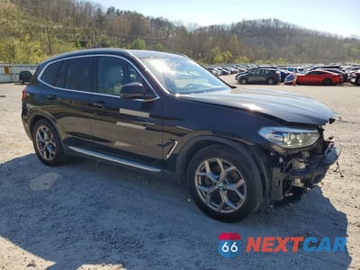 Czwarte zdjęcie samochodu z boku: 2020 BMW X3 XDRIVE30I VIN:5UXTY5C0XL9C20908 - miniatura