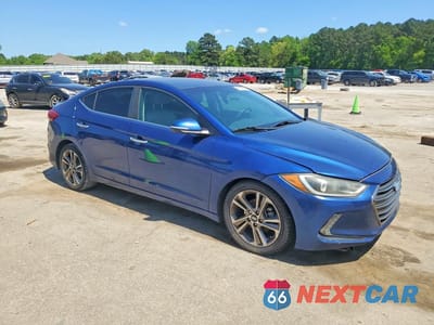 Czwarte zdjęcie samochodu z boku: 2017 HYUNDAI ELANTRA LIMITED VIN:5NPD84LF4HH010997 - miniatura
