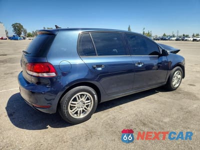 Trzecie zdjęcie samochodu z tyłu: 2012 VOLKSWAGEN GOLF VIN:WVWDB7AJ6CW206551 - miniatura