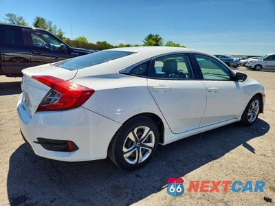Trzecie zdjęcie samochodu z tyłu: 2017 HONDA CIVIC LX VIN:2HGFC2F57HH524867 - miniatura