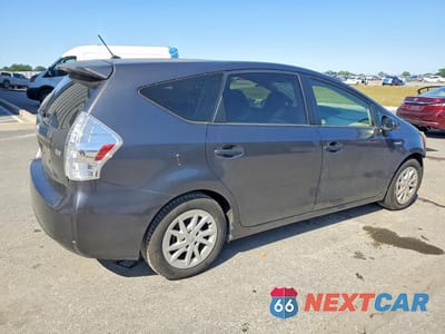 Trzecie zdjęcie samochodu z tyłu: 2014 TOYOTA PRIUS V TWO VIN:JTDZN3EUXEJ009747 - miniatura