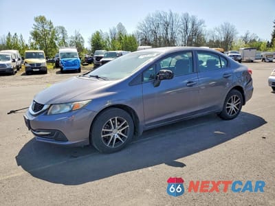 2015 HONDA CIVIC LX 19XFB2F54FE700493 - główne zdjęcie licytacji z USA - miniatura
