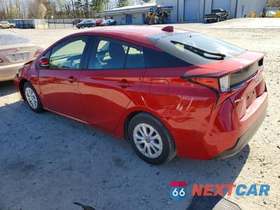 Drugie zdjęcie samochodu z przodu: 2022 TOYOTA PRIUS LE VIN:JTDKAMFUXN3180617 - miniatura