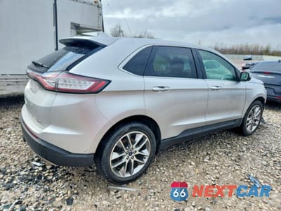 Trzecie zdjęcie samochodu z tyłu: 2016 FORD EDGE TITANIUM VIN:2FMPK4K88GBC20624 - miniatura