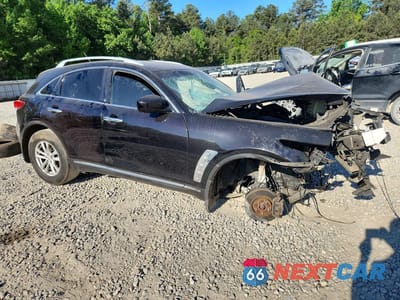 Czwarte zdjęcie samochodu z boku: 2013 INFINITI FX37 BASE VIN:JN8CS1MW6DM171687 - miniatura