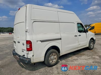 Trzecie zdjęcie samochodu z tyłu: 2012 NISSAN NV 1500 DELIVERY VAN VIN:1N6BF0LX8CN114798 - miniatura