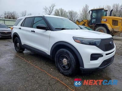 Czwarte zdjęcie samochodu z boku: 2020 FORD EXPLORER POLICE INTERCEPTOR VIN:1FM5K8AB1LGA83542 - miniatura