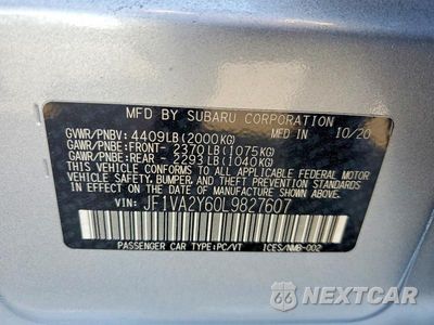 Zdjęcie 12 z 12 samochodu: 2020 SUBARU WRX STI LIMITED VIN:JF1VA2Y60L9827607 - miniatura